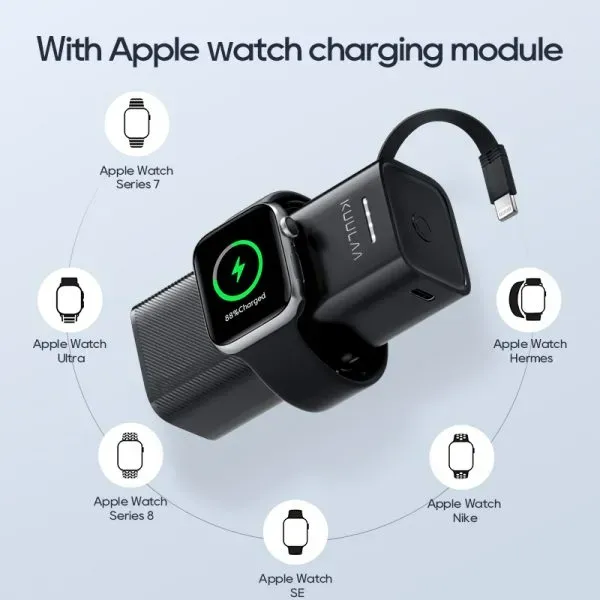 پاوربانک وایرلس کولا مدل KUULAA KL-YD46 ظرفیت 5000mAh image gallery