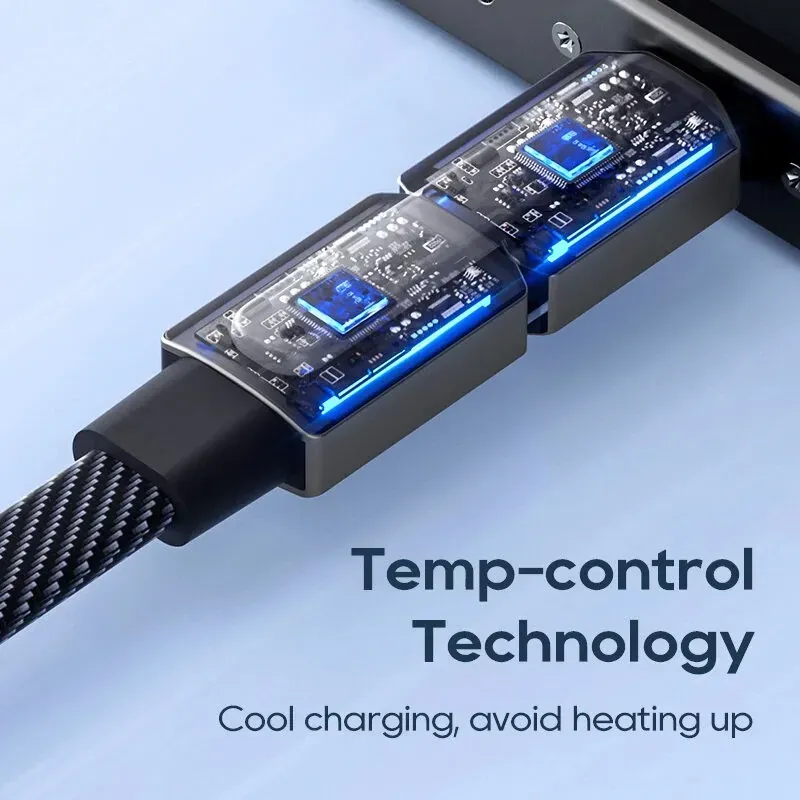 کابل تبدیل Type-C به Type-C و لایتنینگ کولا مدل KUULAA KL-X72 طول 2 متر image gallery