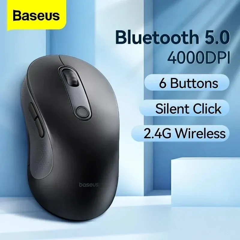 ماوس بی‌سیم باسئوس مدل BS-F02 image gallery