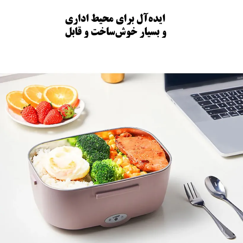 ظرف غذای سفری برقی مدل DFH-001 60W image gallery