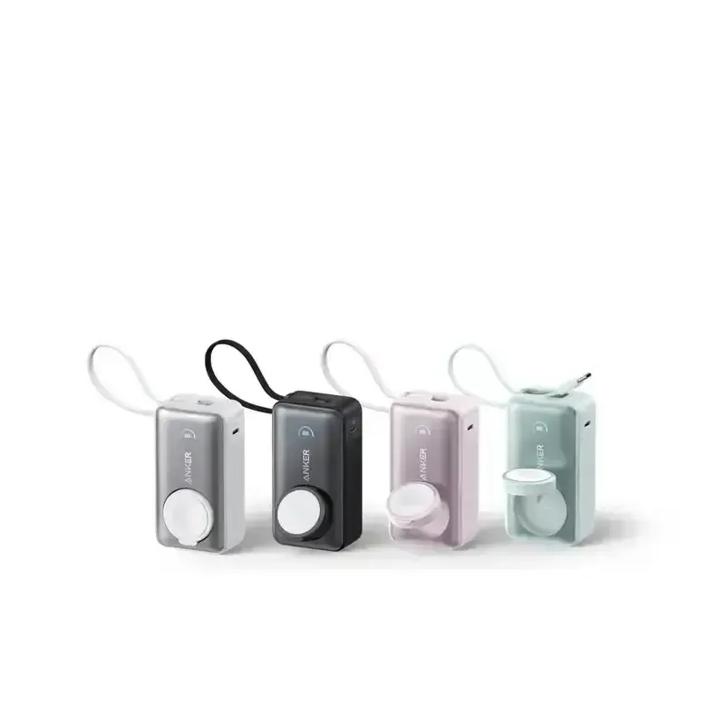 پاوربانک انکر مدل Anker MagGo-A1657 با قابلیت شارژ بی سیم اپل واچ ظرفیت 10000 میلی‌آمپر ساعت image gallery