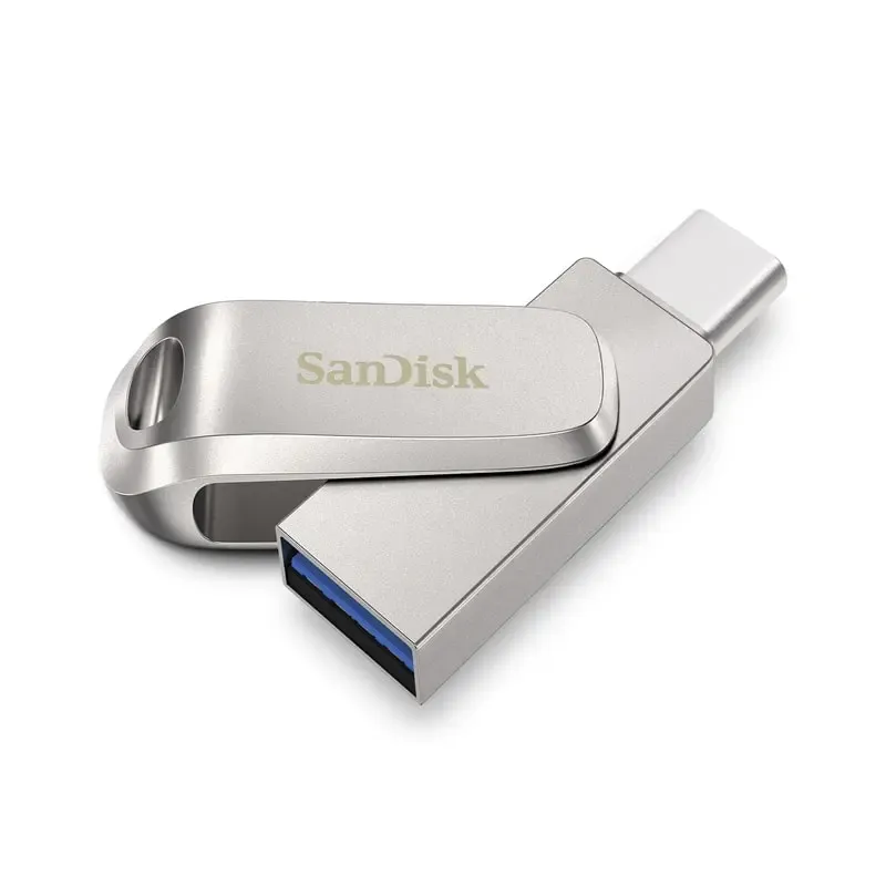 فلش مموری سن دیسک مدل Ultra Dual Drive Luxe Type-C DDC4 سرعت 400 ظرفیت 128 گیگابایت image gallery