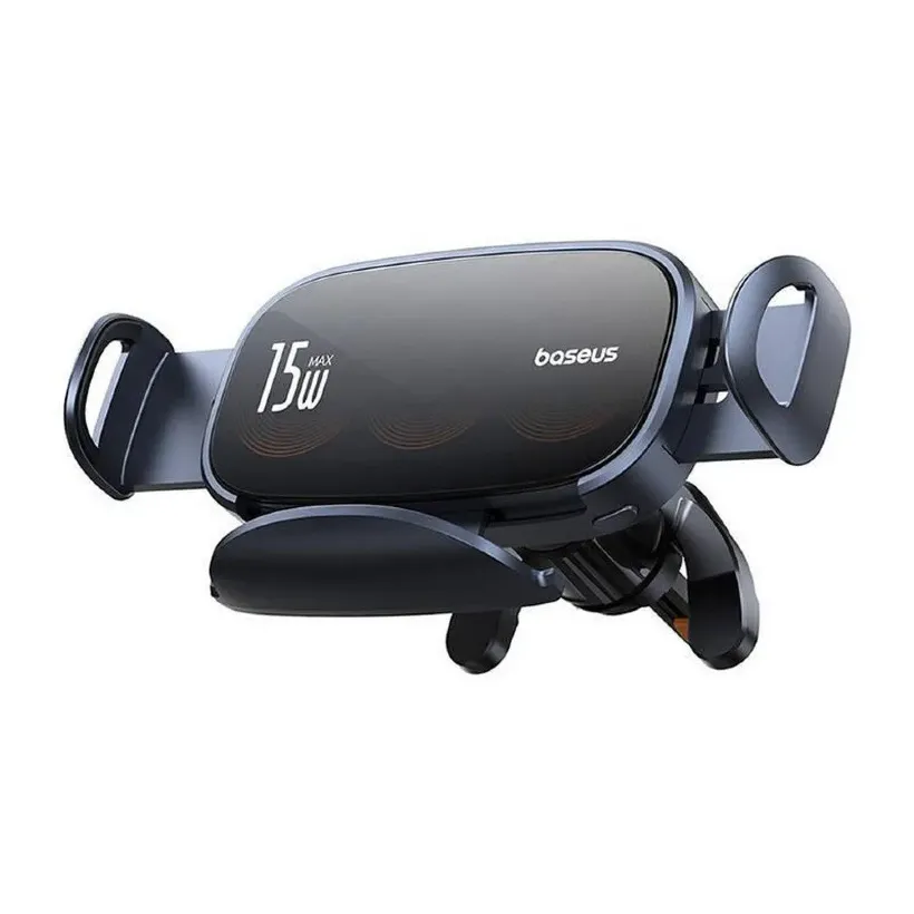 هولدر دریچه کولری و شارژر وایرلس بیسوس مدل 00- BS-CM029 LightChaser Series C40355901111 توان15 وات image gallery