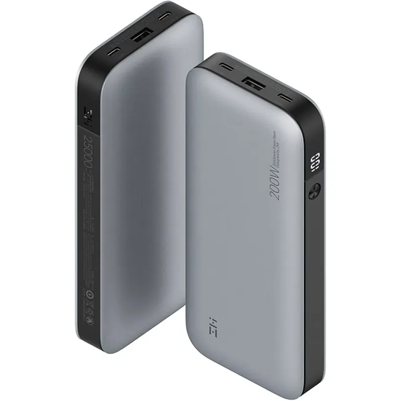 پاوربانک 25000 شیائومی مدل Xiaomi ZMI 20 mobile power supply QB826 توان 200 وات image gallery