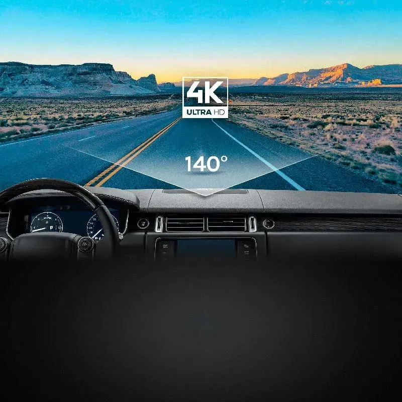 دوربین خودروی شیائومی سونتی می مدل  A800S Set Dash Cam همراه دوربین عقب image gallery