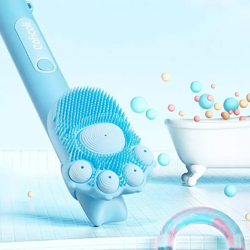 برس حمام شیائومی مدل Coficoli CFK-B1 Cute Claw Bath Bubble Brush مخصوص کودکان image gallery
