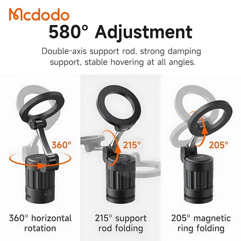 هولدر و پایه نگهدارنده رومیزی مگنتی مک دودو مدل Mcdodo TB-625 Universal Travel Phone Holder image gallery