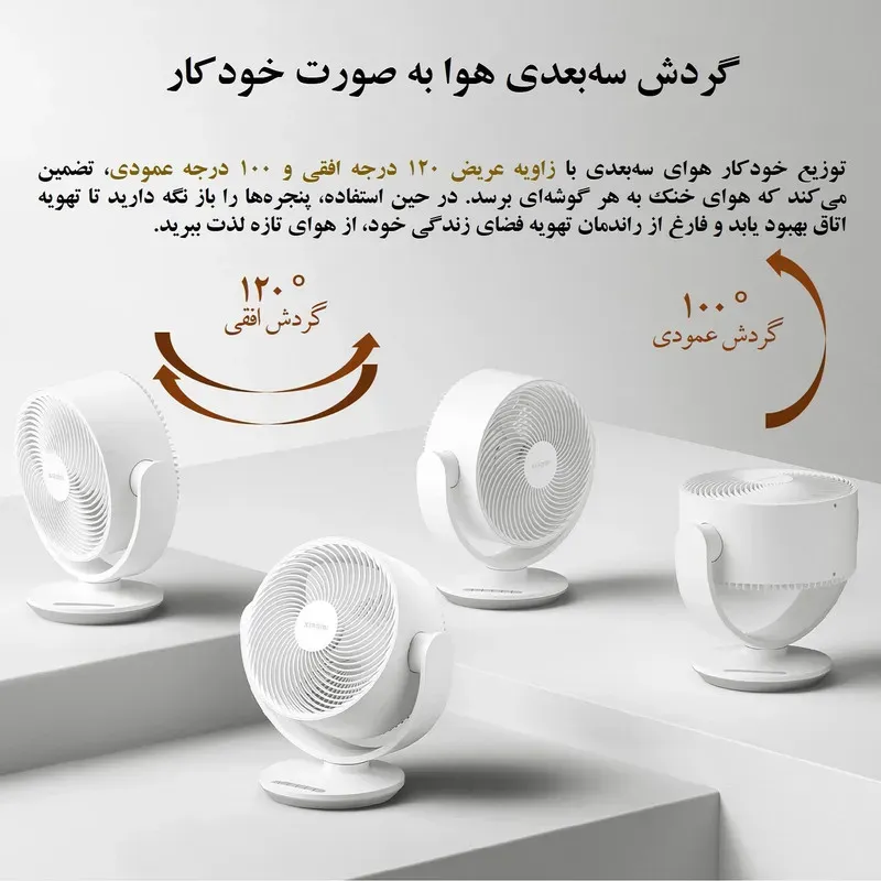 پنکه رومیزی شیائومی مدل Smart Desktop Air Circulation BPLDS10DM image gallery