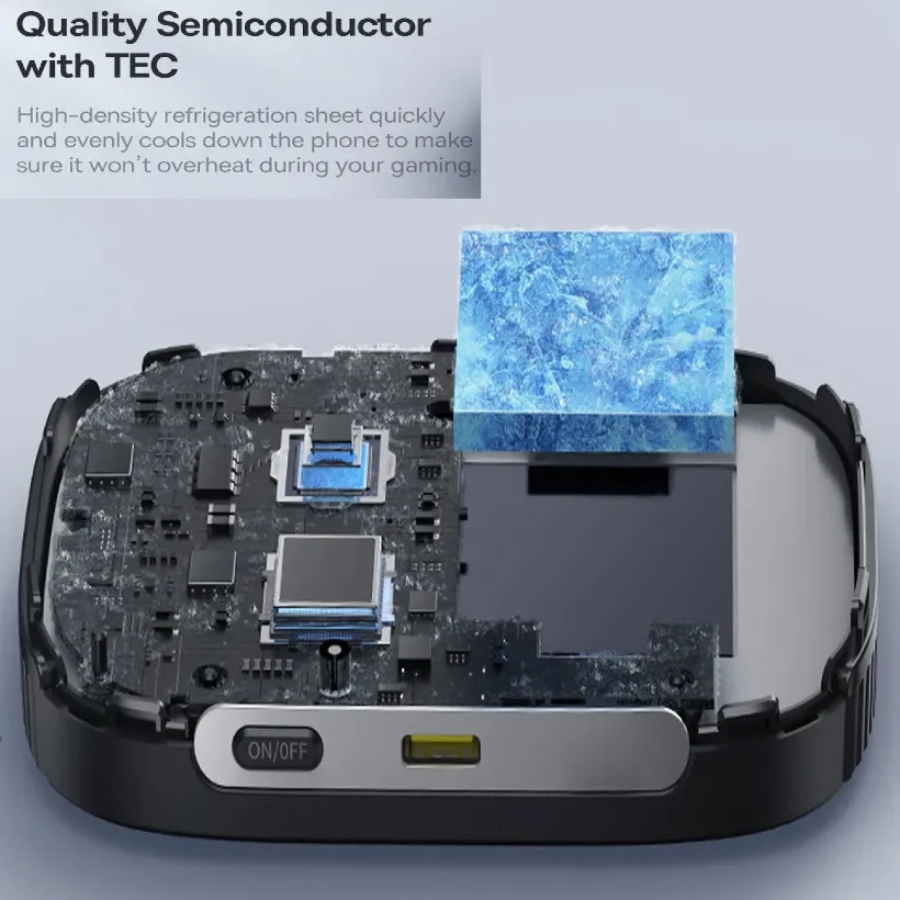 شارژر وایرلس مگنتی و فن خنک کننده موبایل باسئوس مدل  Baseus MagPro II BS-PS036 توان 15 وات image gallery