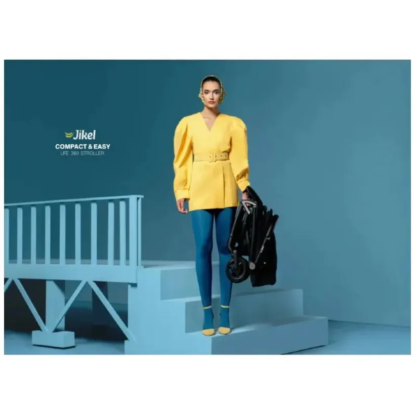 ‫کالسکه ۳۶۰ درجه جیکل مدل‬ ‫Life‬ Jikel image gallery