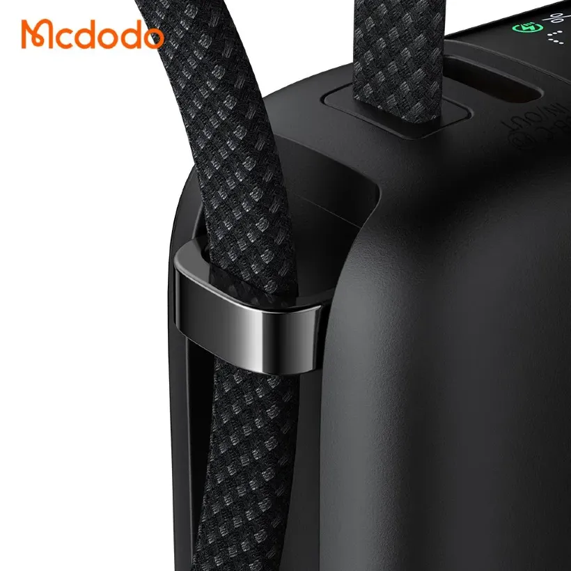 پاوربانک 10000 مک دودو مدل Mcdodo MC-2550 توان 22.5 وات با کابل متصل image gallery