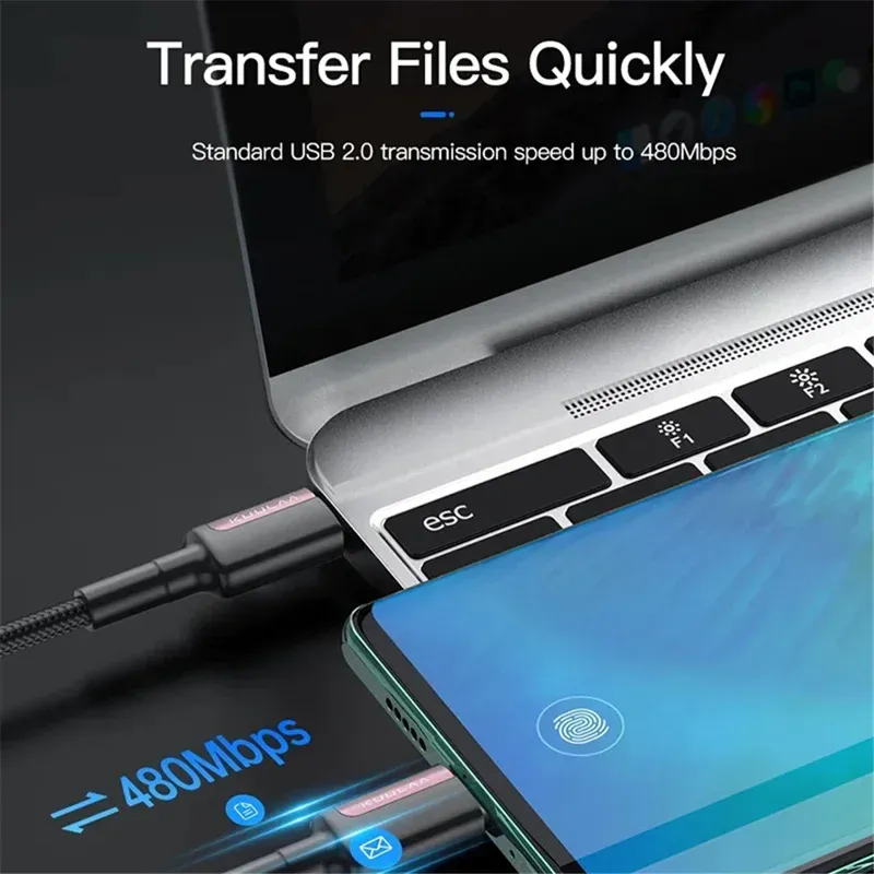 کابل USB_C کولا مدل Kuulaa KL-X31 طول 1متر ۱۰۰ وات image gallery