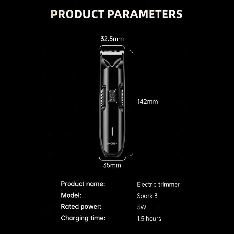ماشین اصلاح چندکاره شیائومی مدل Xiaomi Enchen Spark 3 image gallery