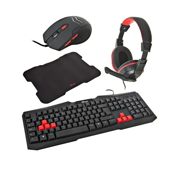 ست گيمينگ تراست مدل Trust ZIVA Bundle 4IN1 image gallery