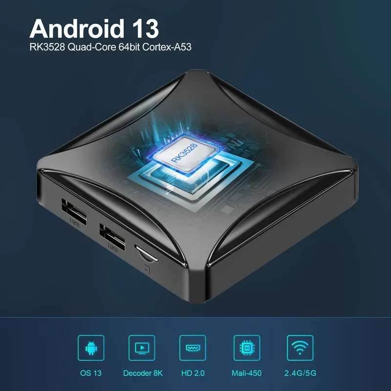 اندروید باکس ایکس 88 مدل X88 Mini 13 4GB 32GB image gallery