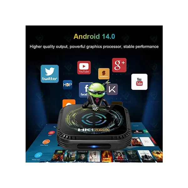 اندروید باکس اچ کی وان مدل HK1 H728 4GB 64GB image gallery