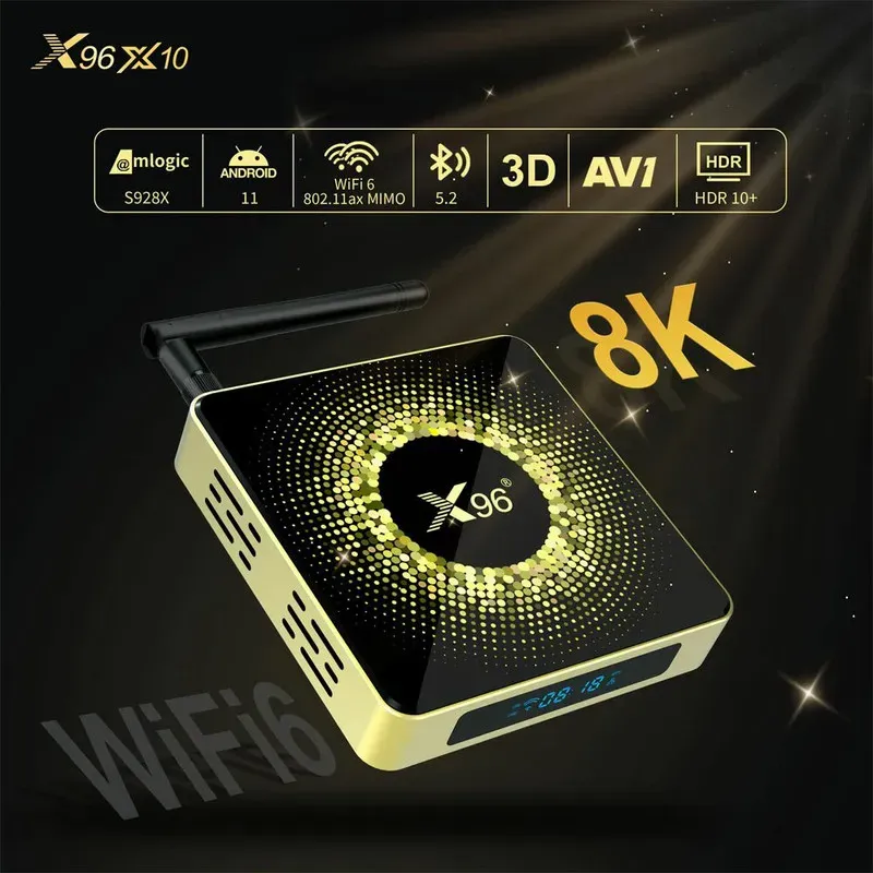 اندروید باکس ایکس 96 مدل X96 X10 8GB 64GB image gallery