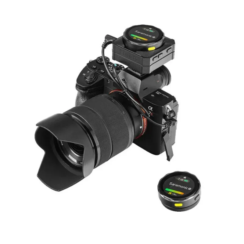 میکروفون بی‌سیم سارامونیک مدل Saramonic Blink ME B2 با صفحه نمایش لمسی image gallery