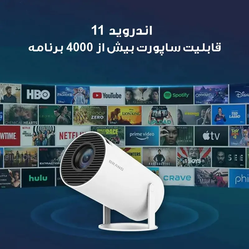 ویدئو پروژکتور هوشمند HY300 image gallery