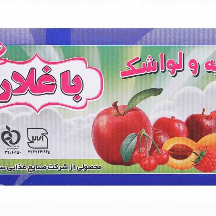 لواشک رولی باغلار وزن 30 گرمی (کارتن 240 بسته‌ای) image gallery