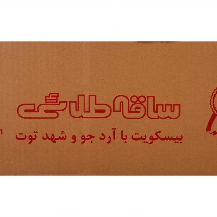 بیسکویت با آرد جو و شهد توت ساقه طلایی وزن 750 گرمی (کارتن 6 جعبه‌ای) image gallery