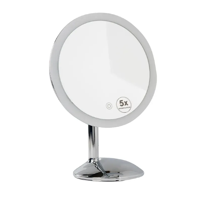 آینه و رینگ لایت آرایشی رومیزی Tusheng-5x T21-7