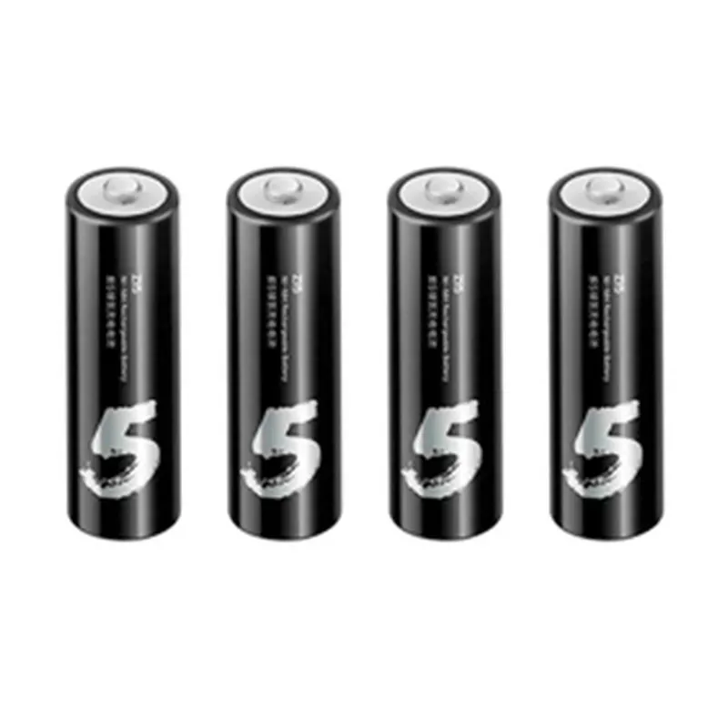 پک 4 عددی باتری قلمی شارژی شیائومی مدل ZMI ZI5 AA AA512 Rechargeable Battery