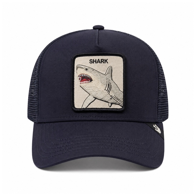 کلاه کپ گورین براز مدل شارک نیوی Goorin bros the shark navy