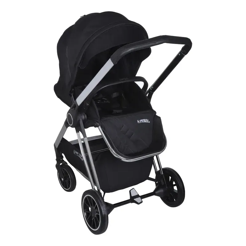 ‫کالسکه مسافرتی بی بی استار مدل‬ ‫baby 6‬ Baby Star (قابلیت چرخش جایگاه نوزاد -رو به مادر یا رو به طبیعت )