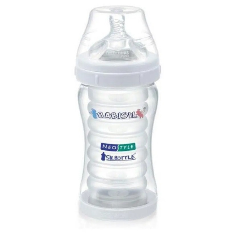 ‫شیشه شیر بیبی سیل مدل‬ ‫Babisil SILBOTTLE‬ ‫220 میل‬