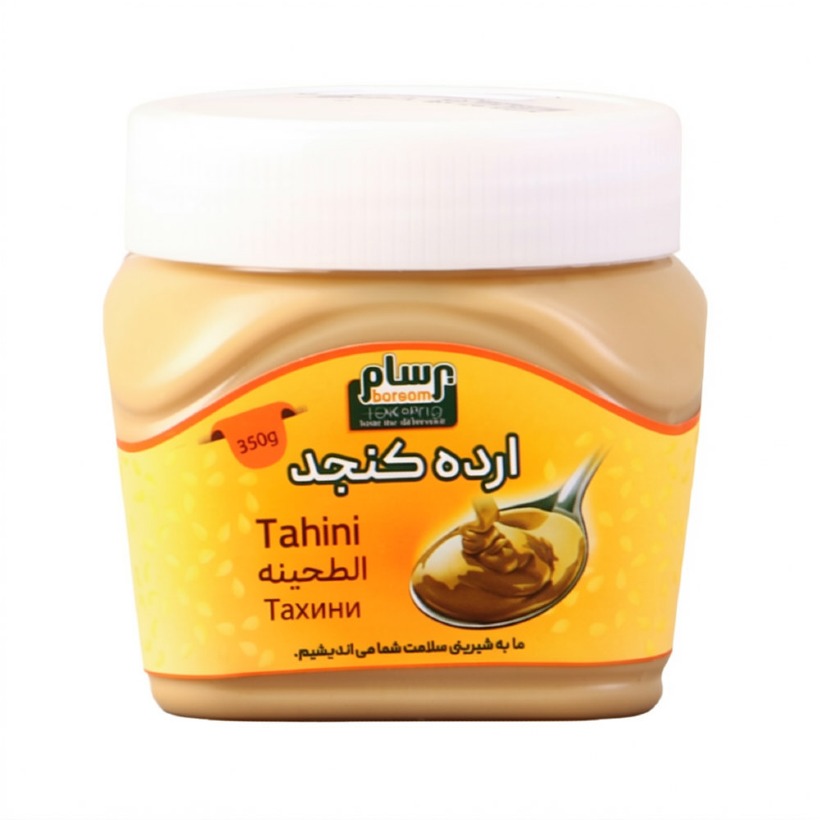 ارده کنجد برسام وزن 350 گرمی (کارتن 12 عددی)