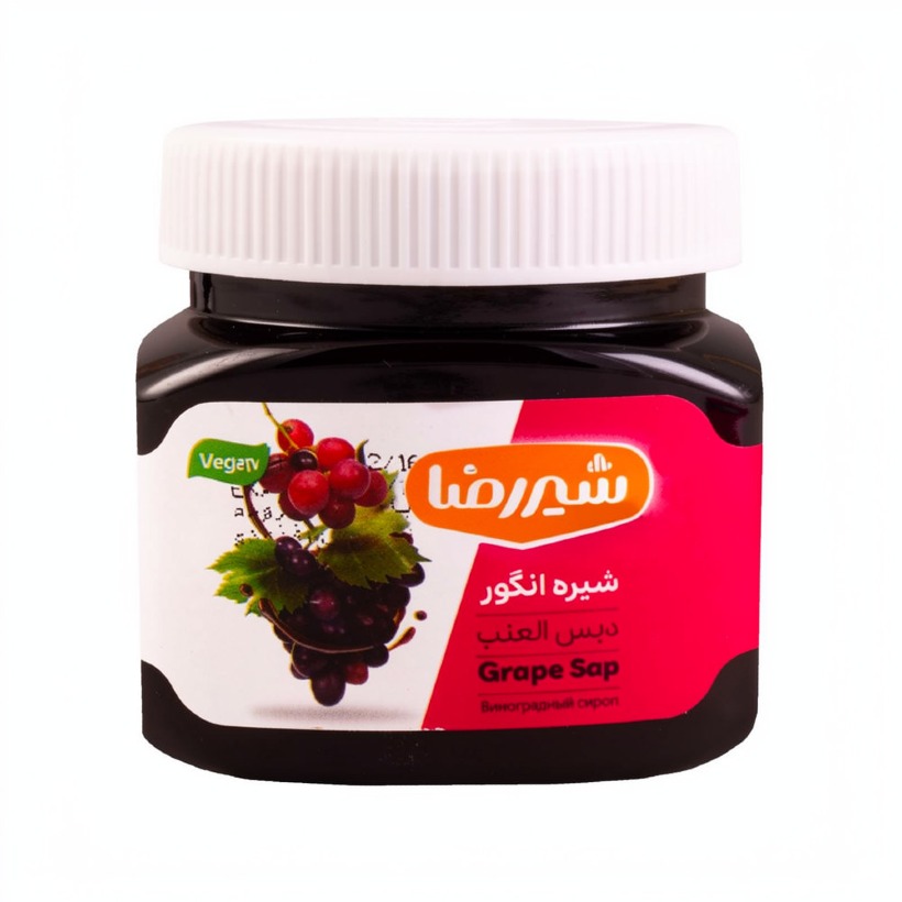شیره انگور شیررضا وزن 450 گرمی (کارتن 9 عددی)