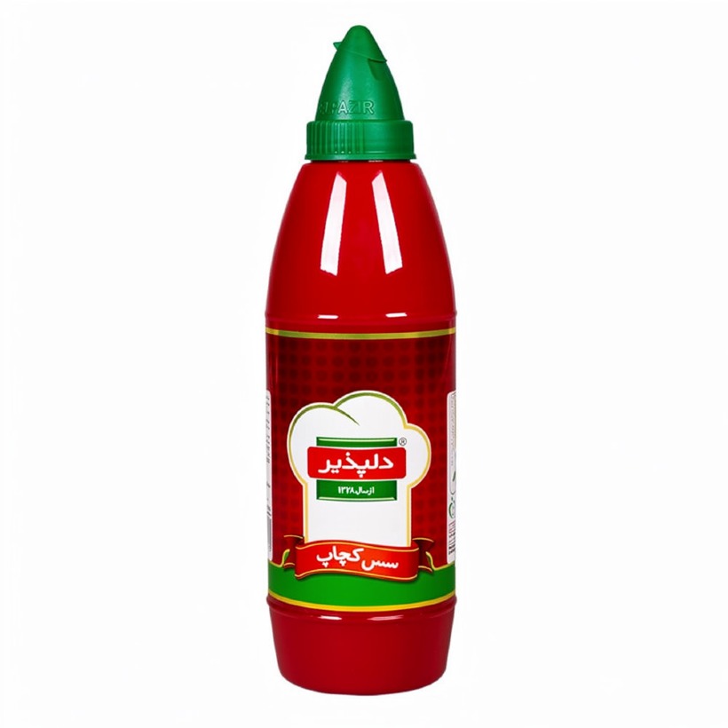 سس گوجه فرنگی دلپذیر مدل موشکی وزن 709 گرمی (کارتن 12 عددی)
