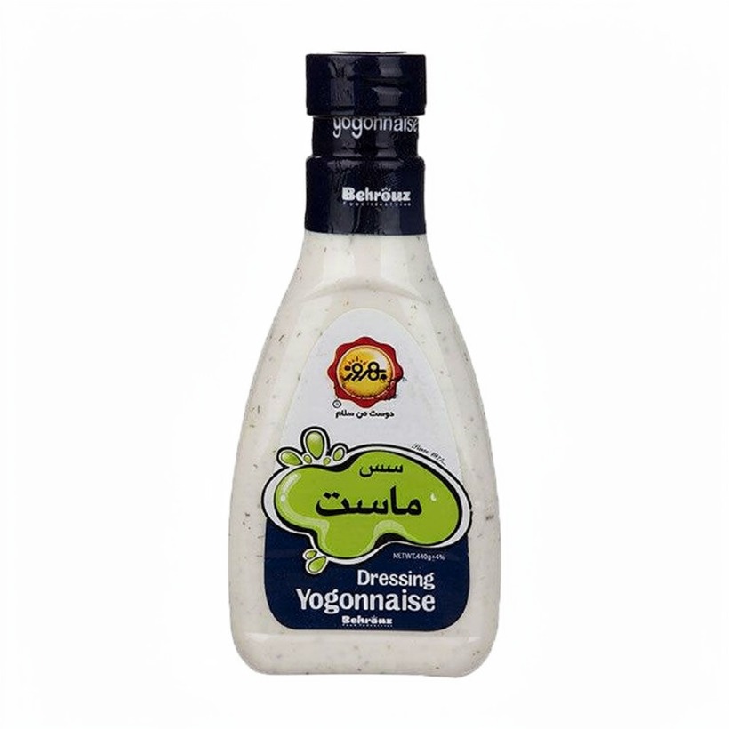 سس ماست بهروز وزن 440 گرمی (بسته 12 عددی)