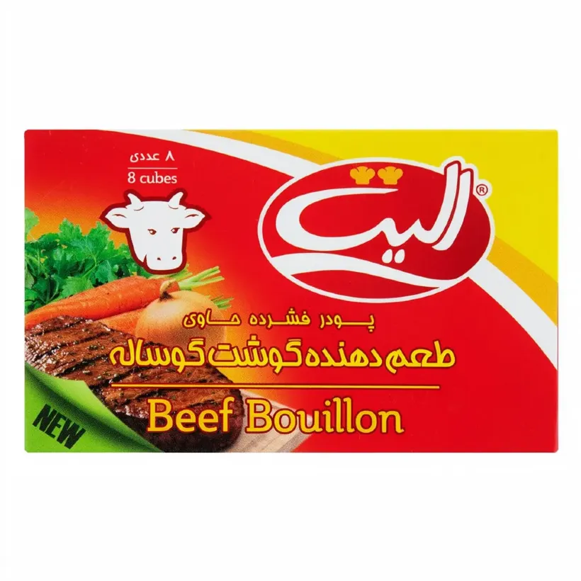پودر عصاره گوشت گوساله الیت وزن 10 گرمی بسته 48 عددی (بسته 48 عددی)