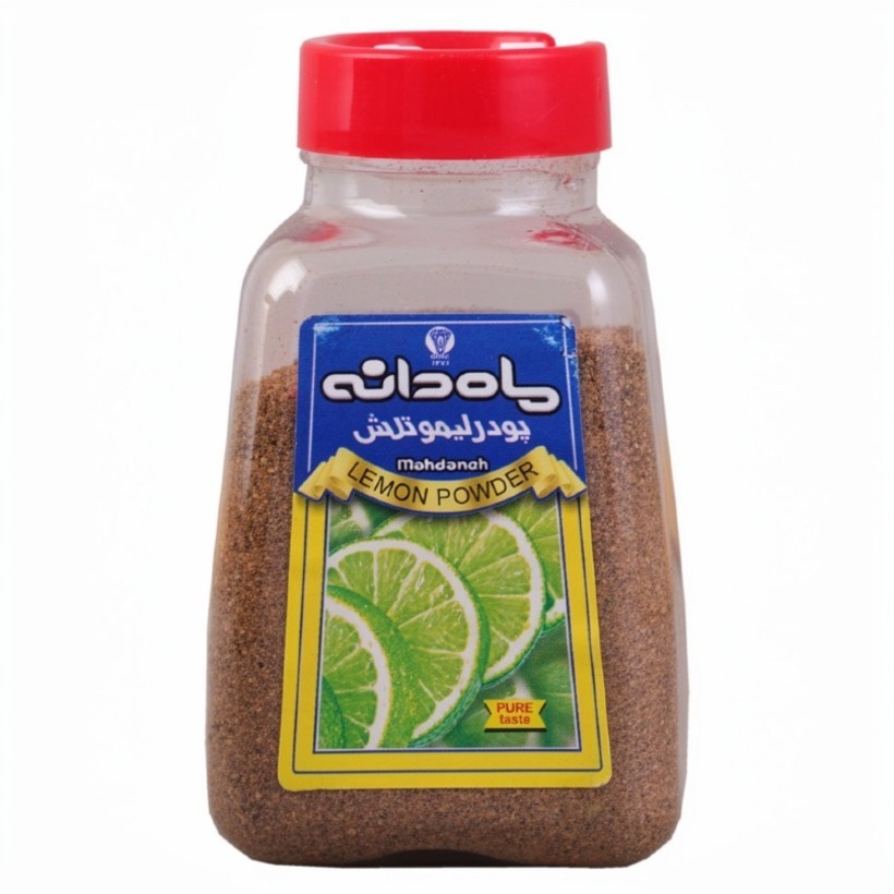 پودر لیموترش ماه دانه ظرف پت وزن 80 گرمی (کارتن 12 عددی)