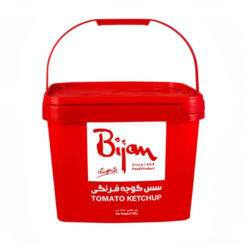 سس گوجه فرنگی بیژن وزن 8700 گرمی (1 عدد)