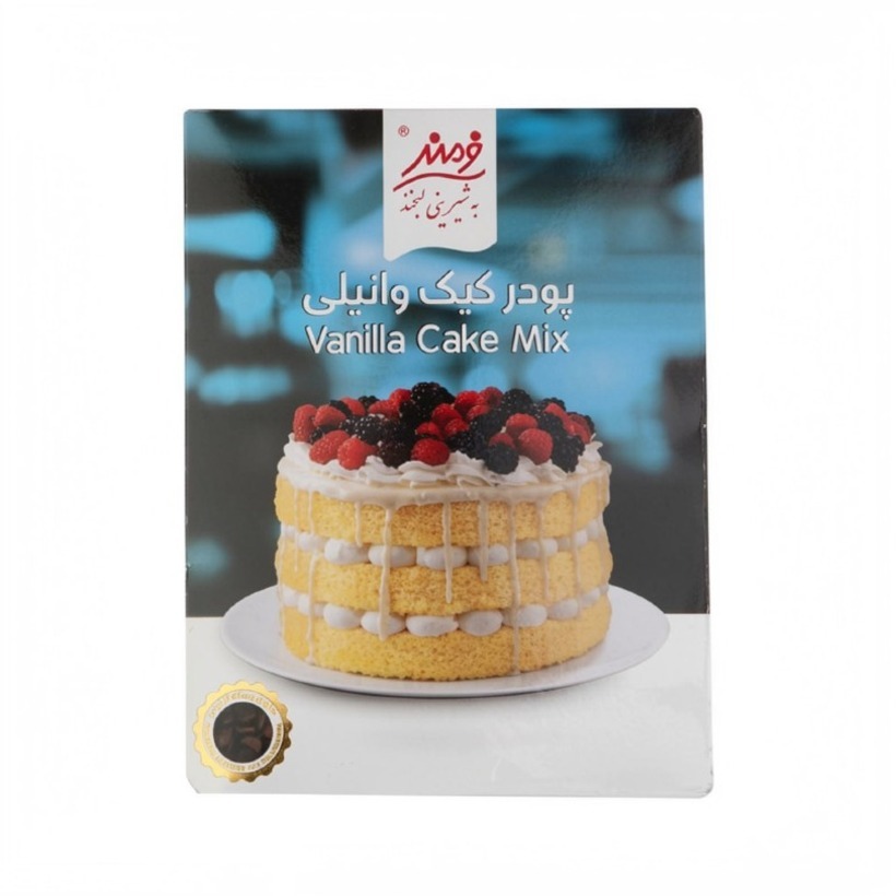 پودر کیک وانیل فرمند وزن 500 گرمی (کارتن 12 عددی)