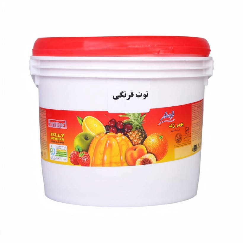پودر ژله توت فرنگی فرمند وزن 3 کیلوگرمی (1 عدد)