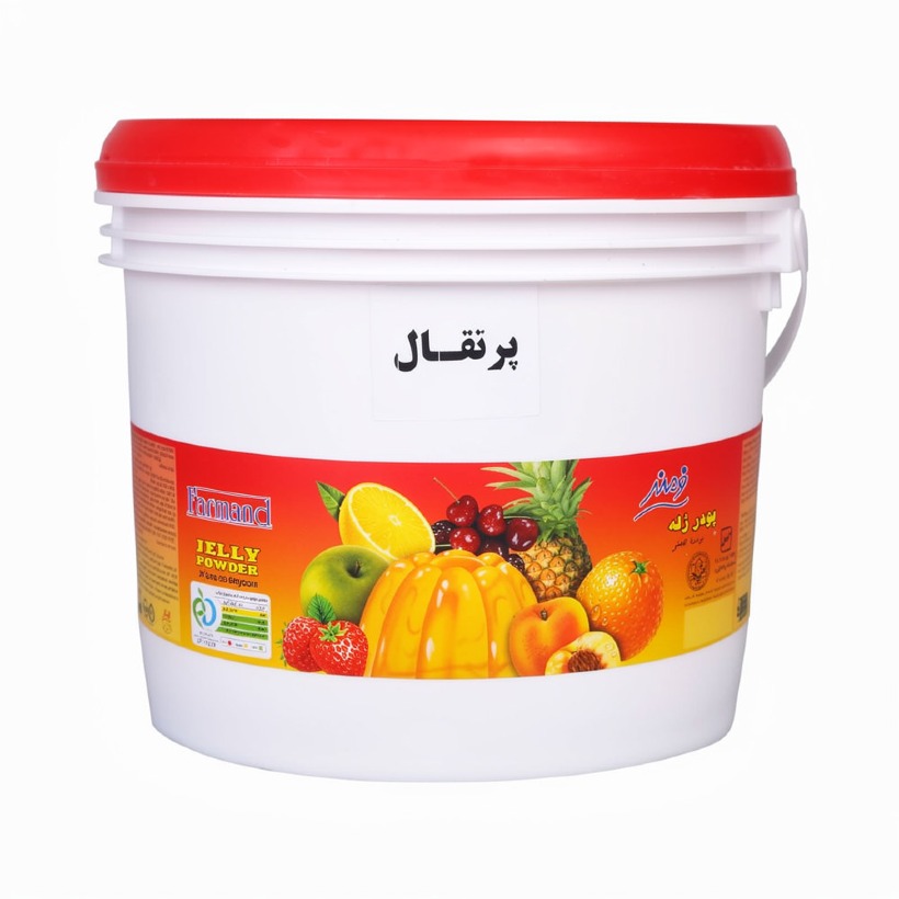 پودر ژله پرتقال فرمند وزن 3 کیلوگرمی (1 عدد)