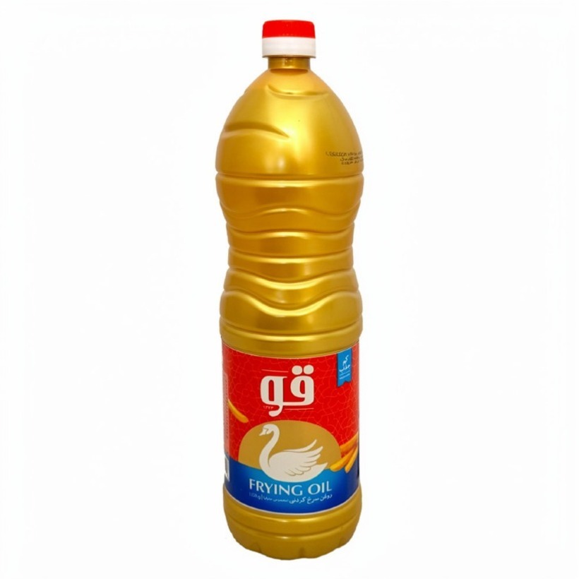 روغن مایع مخصوص سرخ کردنی قو مدل کم جذب وزن 1350 گرمی (کارتن 9 عددی)