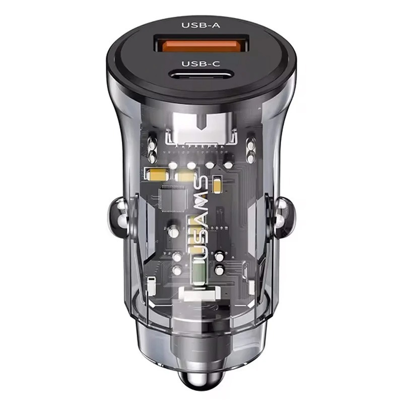 شارژر فندکی یوسمز USAMS CC164 توان 30 وات