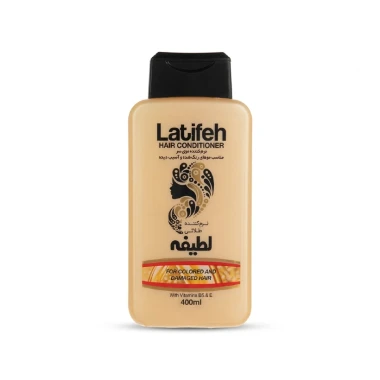 نرم کننده موی سر لطیفه مدل طلایی (Gold) حجم 400 میلی لیتری (کارتن 12 عددی)