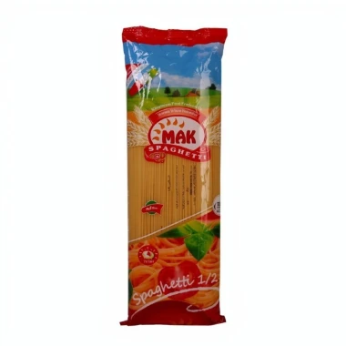 اسپاگتی مک ماکارون قطر 1/2 وزن 700 گرمی (کارتن 20 عددی)
