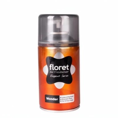 اسپری خوشبوکننده هوا فلورت مدل اتوماتیک سری الگانت واندر ( Wonder ) حجم 250 میلی لیتری (کارتن 24 عددی)