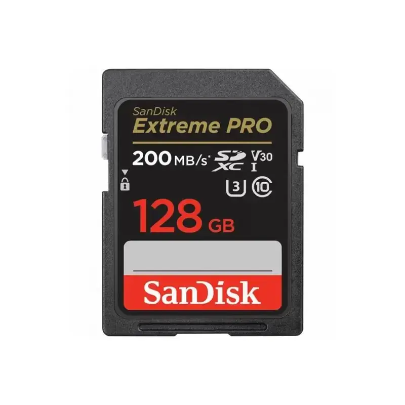 کارت حافظه سن‌دیسک MicroSDXC مدل Extreme Pro UHS-I GN4IN ظرفیت 128GB با سرعت خواندن 200MB/s و نوشتن 90MB/s