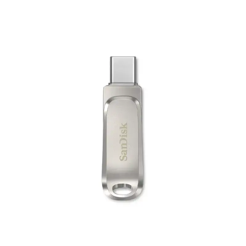 فلش مموری سن دیسک مدل Ultra Dual Drive Luxe Type-C DDC4 سرعت 400 ظرفیت 128 گیگابایت