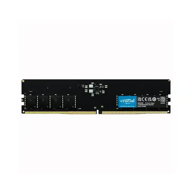 رم دسکتاپ DDR5-5600 تک کاناله کروشیال مدل UDIMM- CL46 ظرفیت 16 گیگابایت
