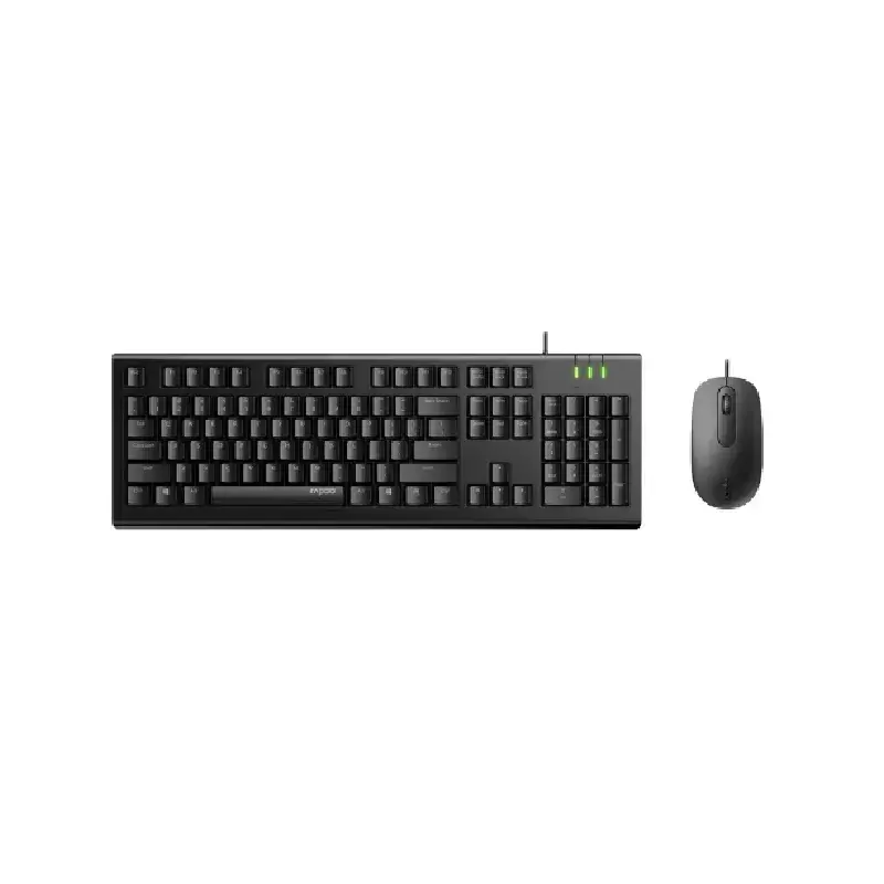 کیبورد باسیم رپو مدل Rapoo X120 Pro به همراه ماوس-251007162405