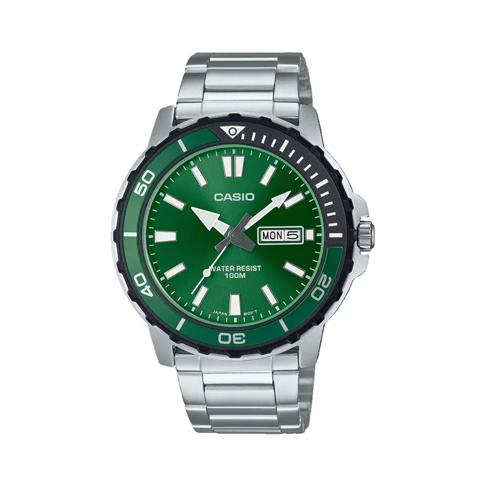 ساعت مردانه کاسیو کوارتز مدل Casio MTD-125D-3AV